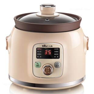 2L natural Redware electric Slow Cookers Automatic home Porr