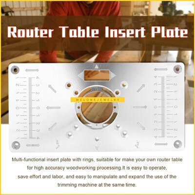 Router able Insert Plate rimmer Engraving Machine ool Woodwo