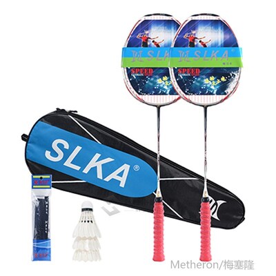 1 Pair ltralight N90III Strung Badminton Racket Professional