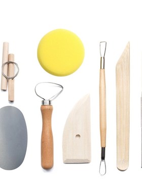 30pcs DIY Clay Sculpture Pottery Tools Multifunctional Carvi