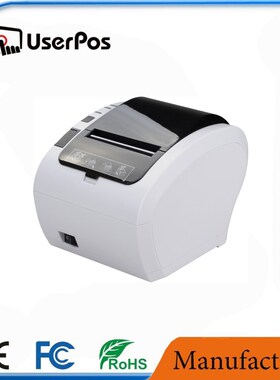 White 80 mm printer thermal driver label printer with USB+La