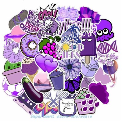 YC-049# 50/PCs PVC er PurPle small fresh tooN Notebo