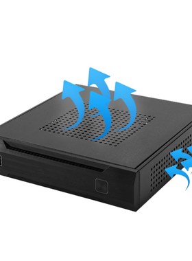 Thin Itx Mini Case HTPC Home Theater Horizontal Itx Enclosur
