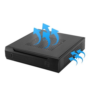Thin Itx Mini Case HTPC Home Theater Horizontal Itx Enclosur