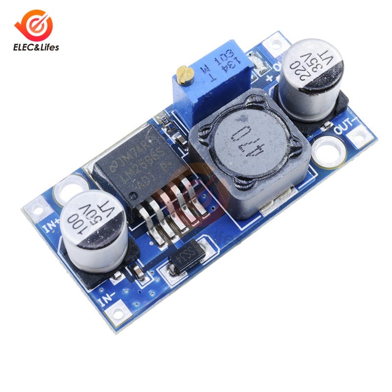 5Pcs LM2596 DC-DC Buck Converter Step Down Module Non-isolat