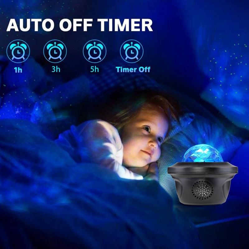 New LED Laser Colorful Starry Sky Ocean Projector Night Ligh
