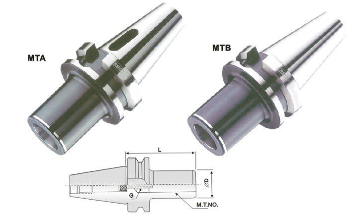Morse tool holder BT-MTB Morse taper tool holder BT40-MTB4-7