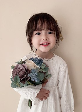 Girls'dresses Babies' Super Occidental Style Children's Lon