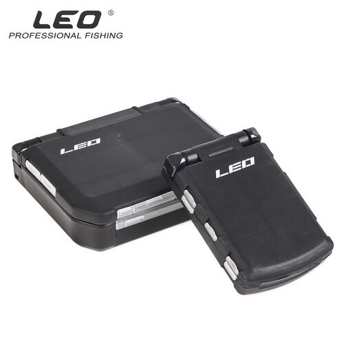 1PC Plastic Black Fishing Tackle Box Fishing Accessories Box