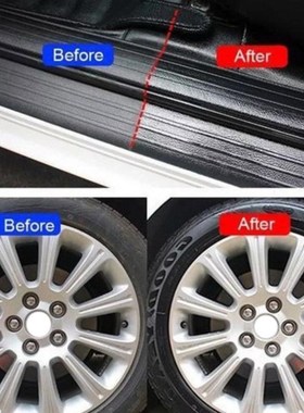 120ml Car Tire Polish Tire Shine Car Interior Cleaner Retrea