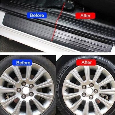 120ml Car Tire Polish Tire Shine Car Interior Cleaner Retrea
