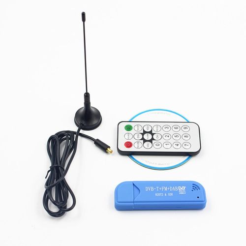 RTL2832U+R820T2 SDR+DAB+FM USB2.0 Parts TV DVB-T Stick Remot