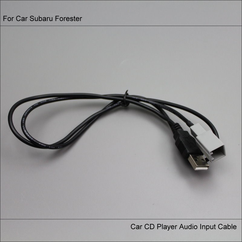 Original Plugs To USB Adapter Conector For Subaru Forester