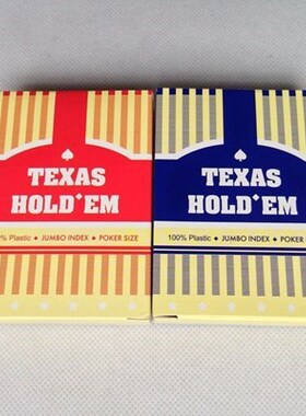 2 /Lot Classic porker card set Texas poker cards Plastic pla