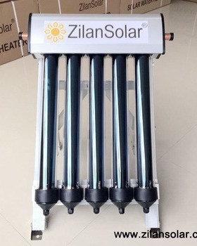 5tubes mini heat pipe solar collector