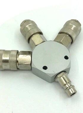 1/4'' Pneumatic Quick Connector Dispatcher Three Way Air Cou