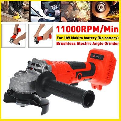 900W 18V 125mm Brushless Cordless Impact Angle Grinder Varia