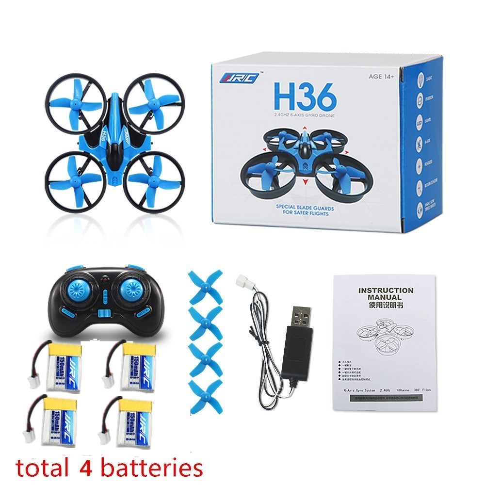 Newest Mini Drone JJRC H36 6 Axis RC Micro Quadcopters With