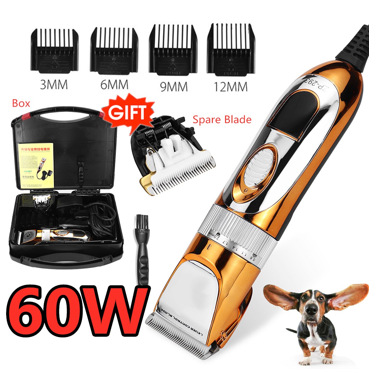 Pet per Scissors Dog Cattle s Shaver 60W High Power Horse Gr