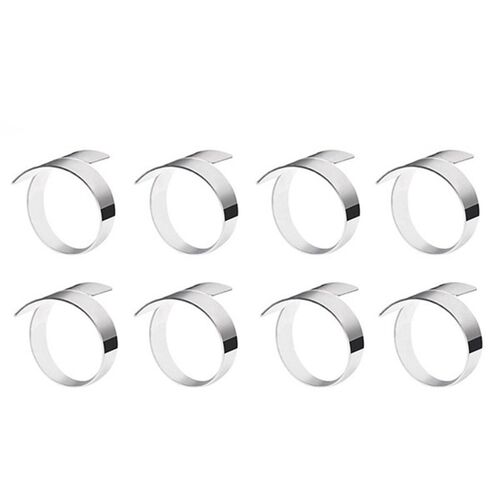 8 Pcs Napkin Rings Handcraft Dinner Table Napkin Holders All