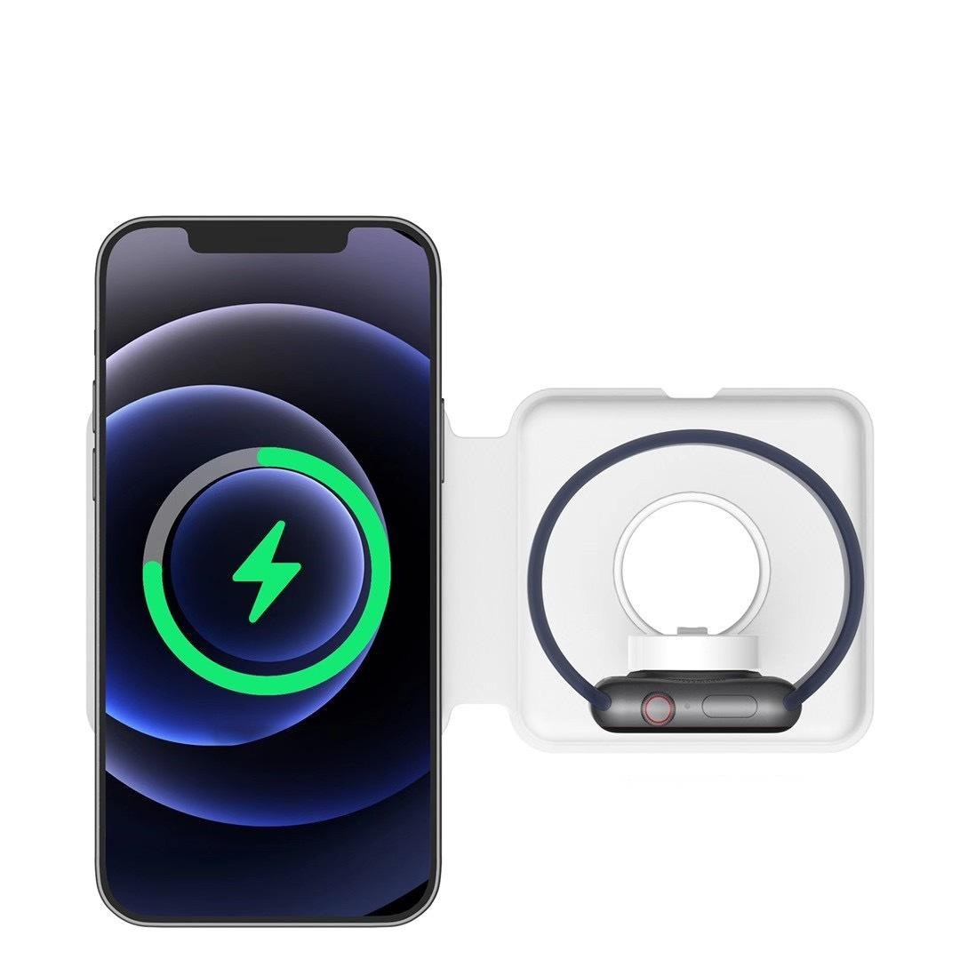 Mobile Phone Watch magnetic suction two item charger 2 in 1