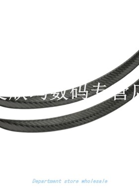 2pcs Universial Carbon Fiber Style Fender Flares Wheel Lip B