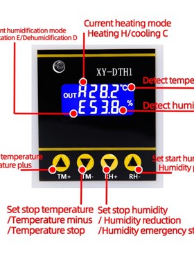 11UA Automatic Constant Temperature & Humidity Control Panel