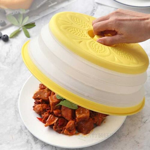 ZL Universal Plastic Bowl Lids Microwave Oven Cooking Plate