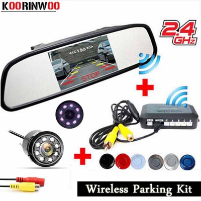 Koorinwoo 2020 Wireless Car parking Sensor Radars Assist sy