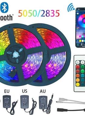LED Strip Light Bluetooth luces Led RGB 5050 2835 Waterproof
