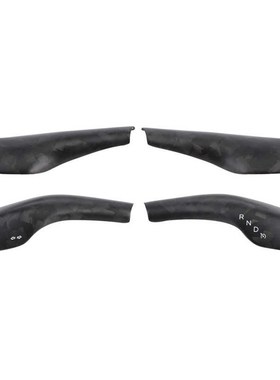 Car Mirror car styling Matte Forged Carbon Fiber Headlight S