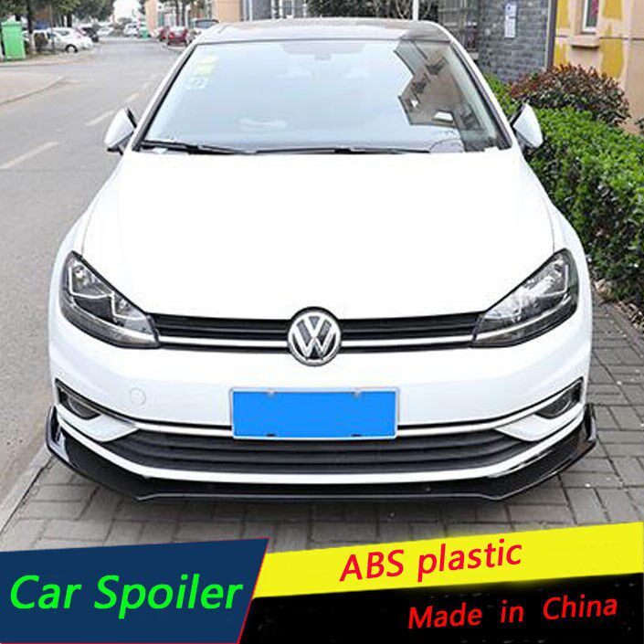 For Golf 7.5 Front Bumper Diffuser Protector Fit 2018-2019 V