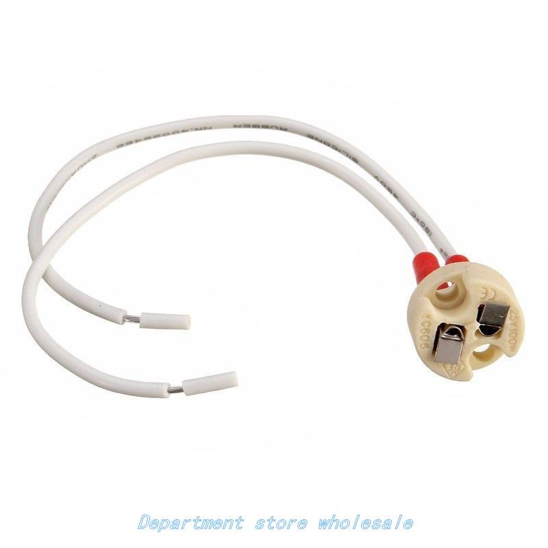 MR16/GU5.3 Socket Halogen LED Bulb Holder Base Ceramic Cable