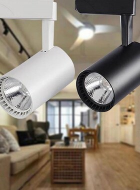 1pcs 20W 30W COB LED track light led rail lamp leds spotligh