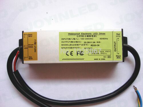 Waterproof 50W LED Driver Constant Current Power Supply AC8
