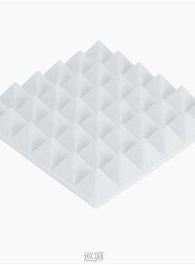 6Pcs 30x30x5cm Pyramid Sound Absorbing Sponge Soundproofing