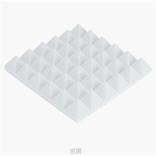 6Pcs 30x30x5cm Pyramid Sound Absorbing Sponge Soundproofing