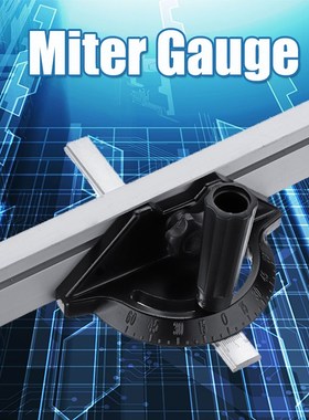 Miter Gauge Carpentry Push Rod Angle Ruler Table Saw Ruler W