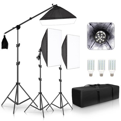 Professional Photo Studio Softbox Lights Continuous Lighting