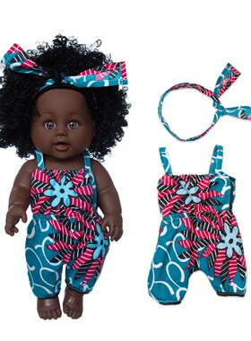 Baby Toys Kids Infant Toddler Black Girl Dolls African Amer