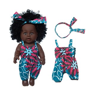 Baby Toys Kids Infant Toddler Black Girl Dolls African Amer