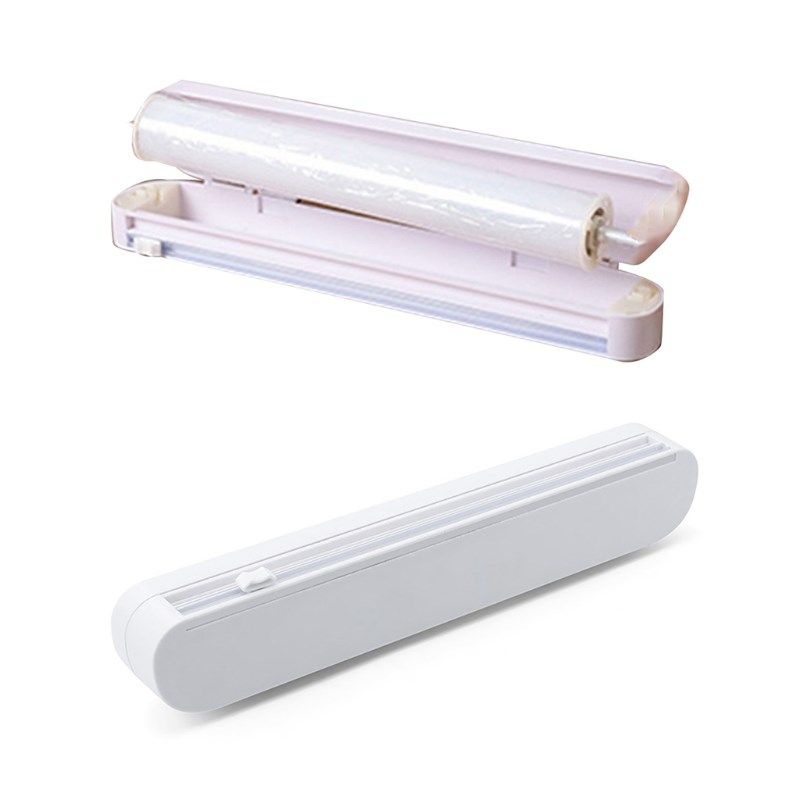 Wall Mounted Cling Film Foil Sharp Slide Cutter with Suction