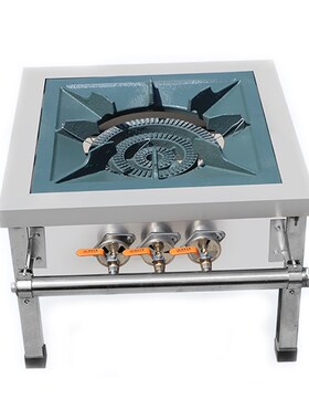 Commercial Gas Cooktop Single Stainless Steel Dual-cooker Co