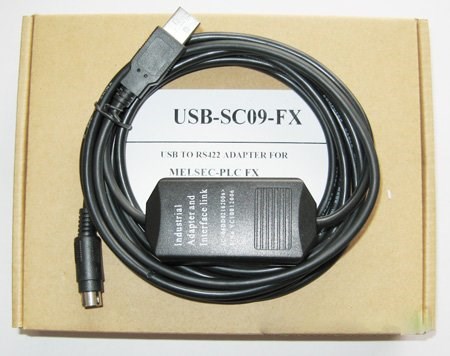 USB-SC09-FX PLC Programming Cable for Mitsubishi MELSEC SC-0