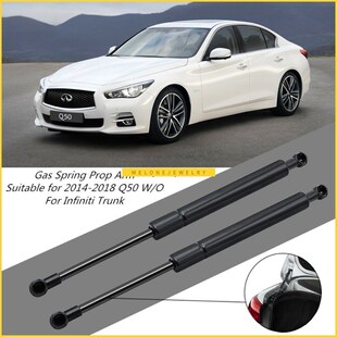 2PCS  runk Lift Supports Struts Shocks Gas Spring Rod   Infi