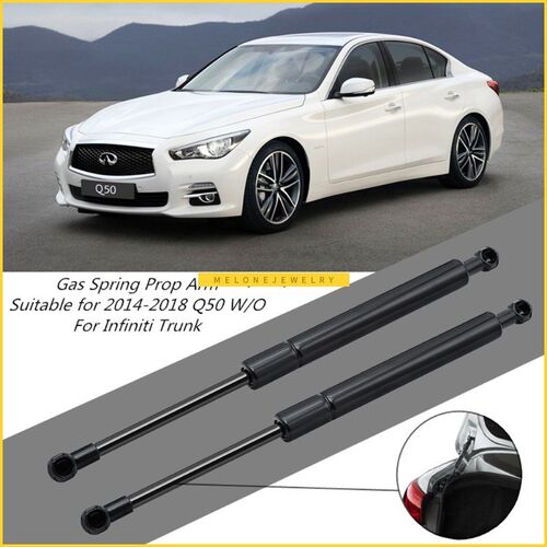 2PCS  runk Lift Supports Struts Shocks Gas Spring Rod   Infi