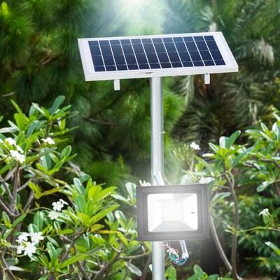 LED Solar Powered Street Light With Remote Control IP66 Wate