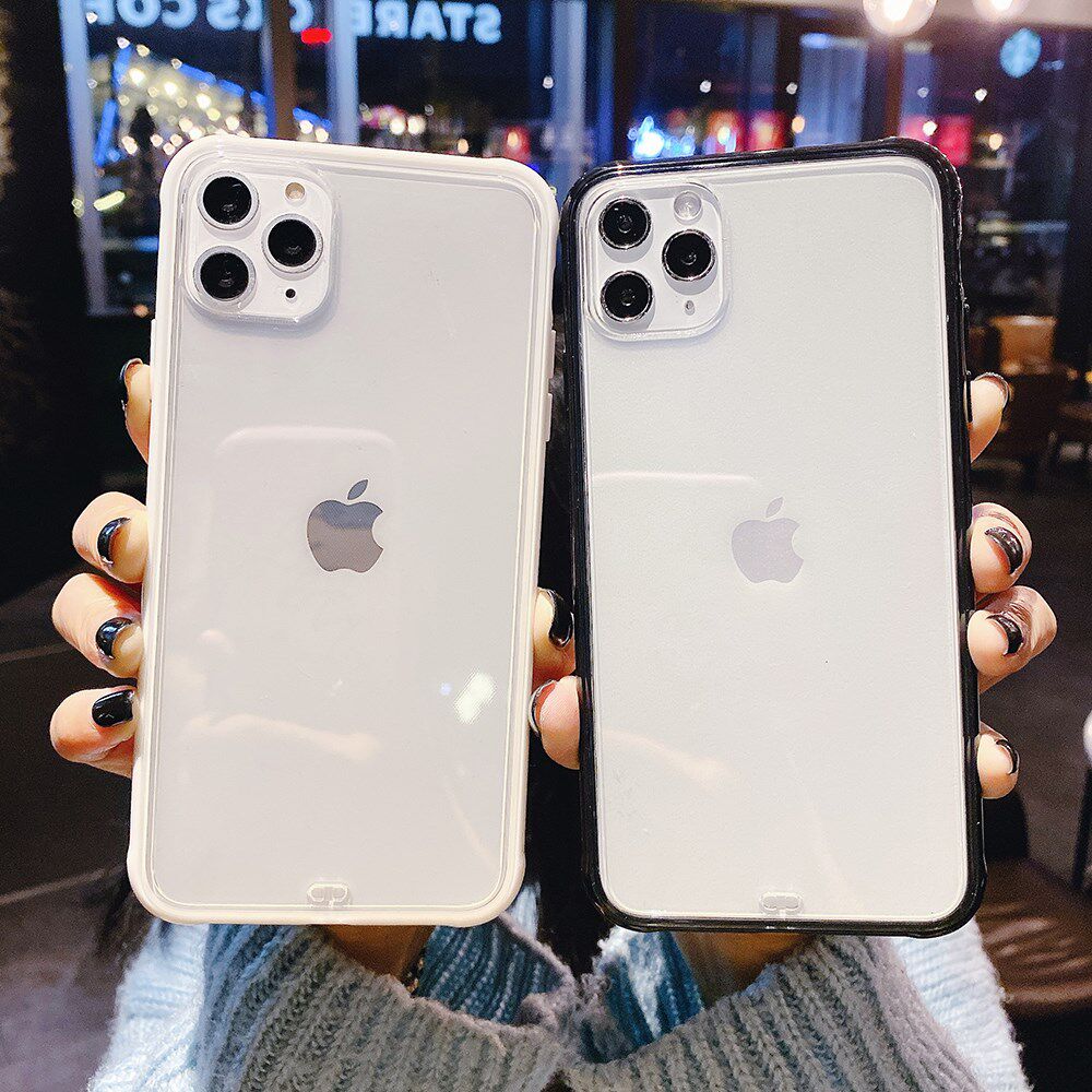 LOVECOM Shockproof Bumper Transparent Case For iPhone 12 Mi