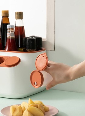 Multifunction Condiment Seasoning Box with Cover Spice Cruet