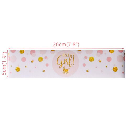 Baby Shower 12pcs Water Bottle Label ers it is a boy/girl Ta